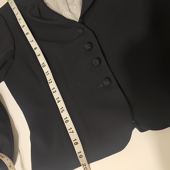 Tahari Blazer, Jacket Black Size 4 - Picture 11 of 12
